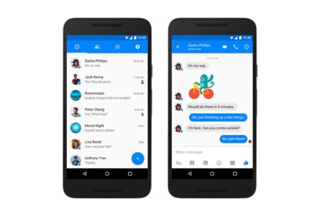 Facebook Messenger por fin se viste de Material Design