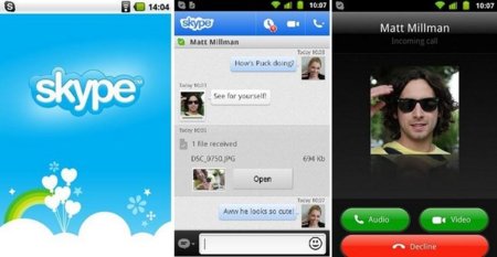 Tres aplicaciones para hacer videconferencia: Skype, Fring y Tango