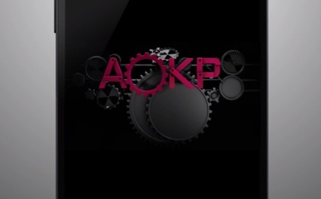 Y esta es la animación ganadora del concurso de bootanim de AOKP