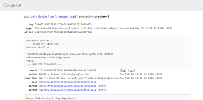 Nexus 5 Android-OS N