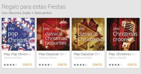 Google Play le da color a tus fiestas regalando varios discos navideños