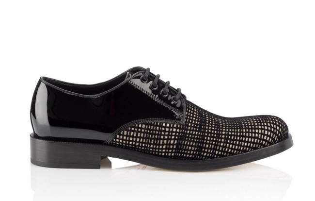 Ewert Net Flocked Glitter Black Gold