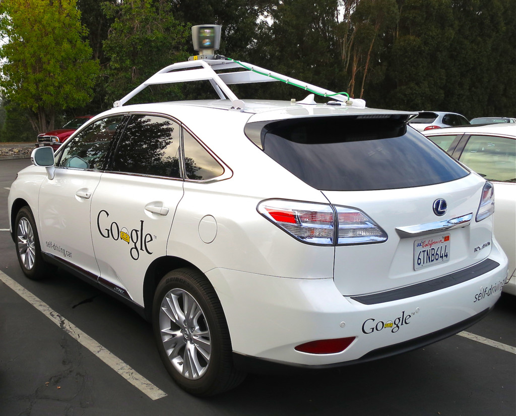 Googles Lexus Rx 450h Self Driving Car