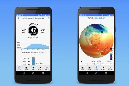 Dark Sky, la app del tiempo hiperlocalizado, llega a Android