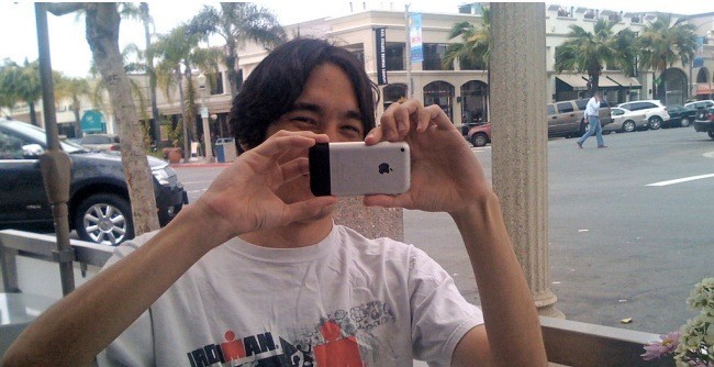 Haciendo fotografias con iPhone