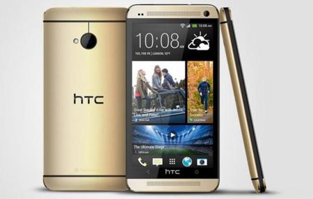 HTC One llegará al mercado también en color dorado