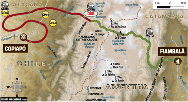 Mapa Etapa 12