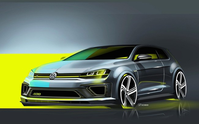 Volkswagen Golf R 400 Concept