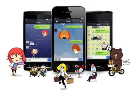 Line llega en castellano de forma oficial y con registro opcional por Facebook