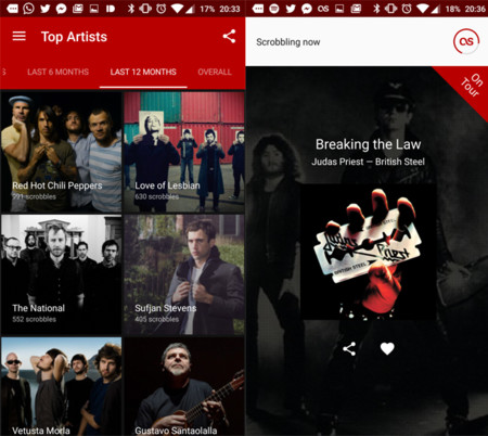 Last.fm para Android no estaba muerta, estaba en chapa y pintura para renovarse