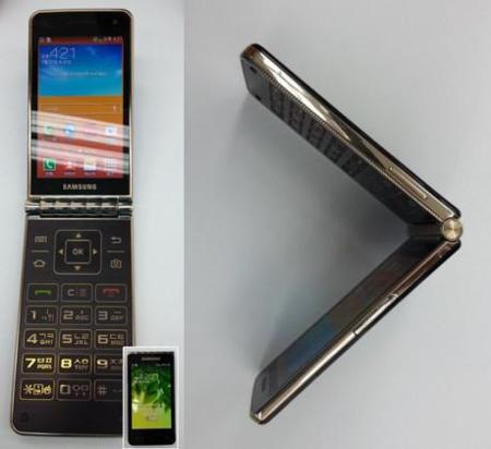 Aparece el Samsung Galaxy Golden, un smartphone Android de tipo concha