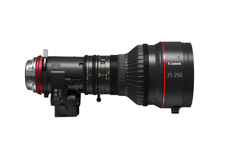 Objetivo para cine canon cn10x25