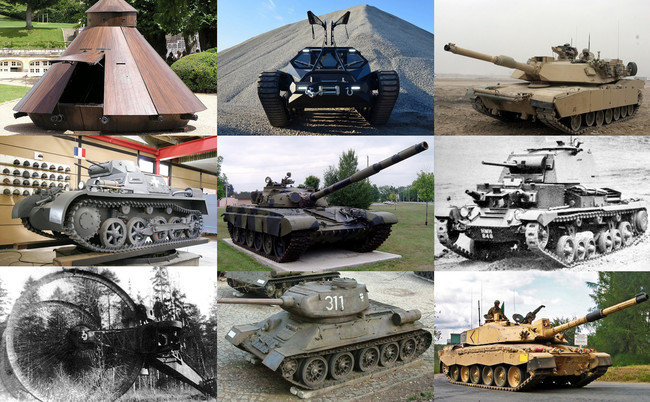 La increíble evolución de los carros de combate: desde Leonardo da Vinci hasta nuestros días
