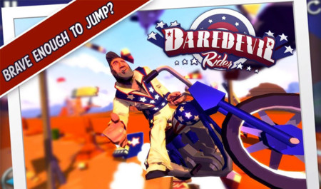 Daredevil Rider, piruetas y maniobras peligrosas en un divertido juego de motos