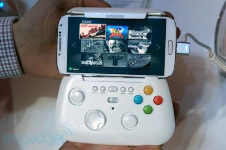 Samsung también prepara su propio gamepad para el Samsung Galaxy S4
