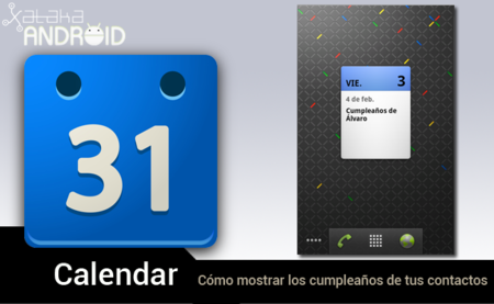 Cómo mostrar los cumpleaños de tus contactos de Android en Google Calendar