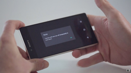 Así es como crashea la cámara del Xperia Z3+ después de usarla sólo unos segundos