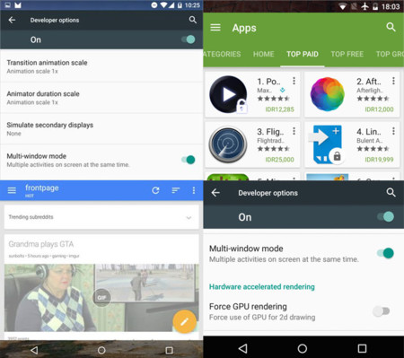 La multiventana de Marshmallow vuelve a aparecer en vídeo: ¿por qué Google la dejó fuera?