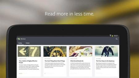 Blinkist, lecturas rápidas para aprender, llega a Android... de momento, en inglés y alemán