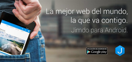 Jimdo llega a Android, su aplicación para crear páginas web