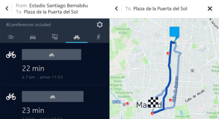 Here Maps introduce las rutas en bicicleta en fase beta