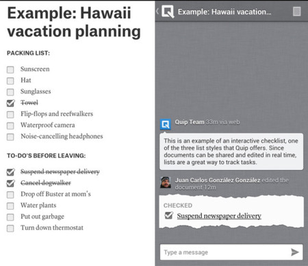Quip, el procesador de textos creado por el ex CTO de Facebook