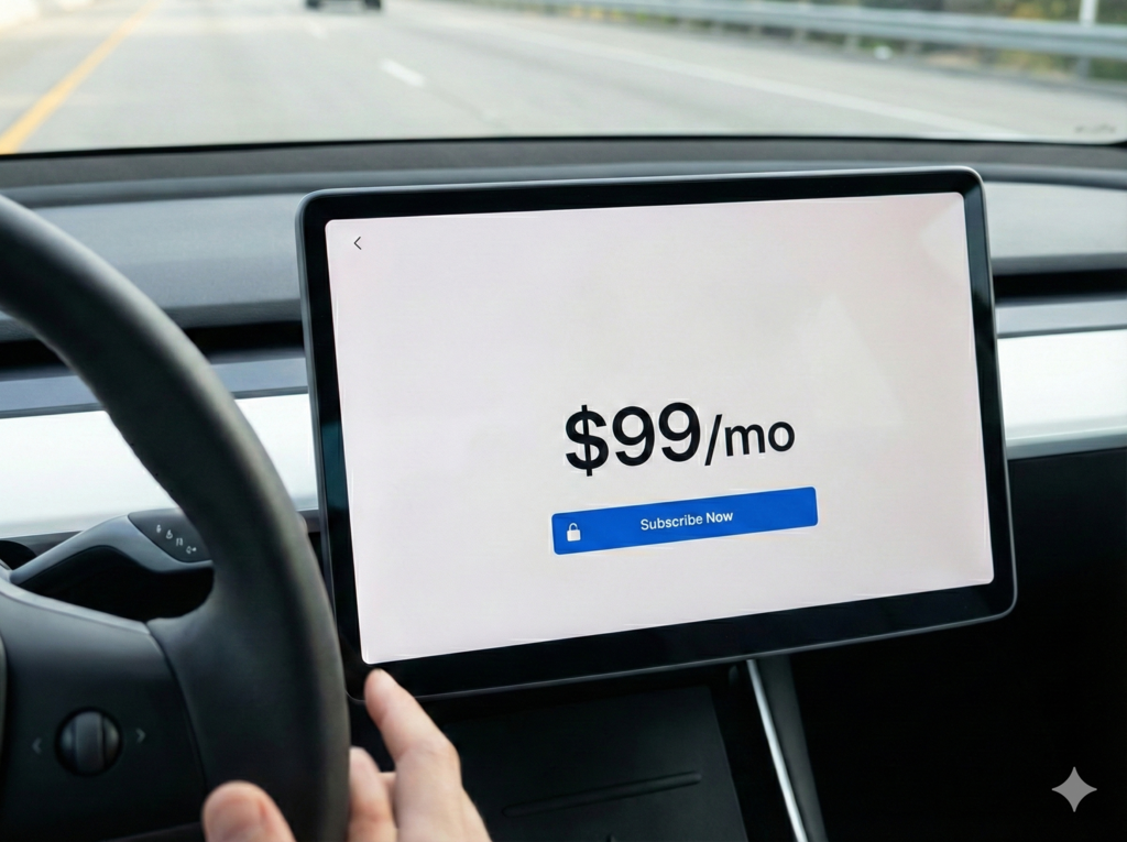 Você não pode mais "comprar" o piloto automático da Tesla: Elon Musk decidiu que opcional de fábrica agora é um serviço