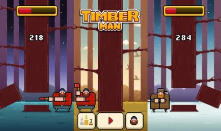 Timber Man, corta leña a toda velocidad