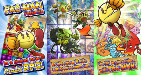 Pac-Man Monsters, un puzle RPG para Android