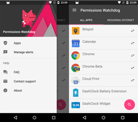 Permissions Watchdog es la aplicación que le falta a Android M para la gestión de permisos
