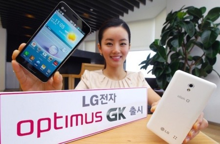 LG presenta el Optimus GK, prestaciones de Optimus G Pro en 5 pulgadas