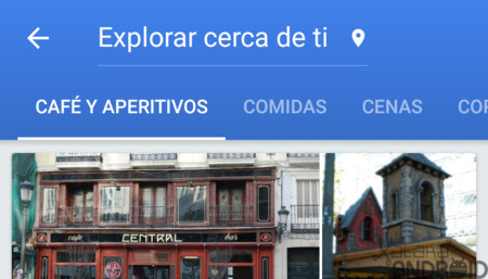 La renovada sección "Explorar cerca de ti" de Google Maps llega a España y más países