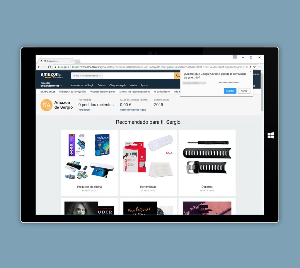 Surface Pro 3 Mockup