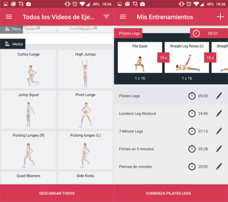 Runtastic quiere que no te saltes el día de entrenamiento de piernas con esta aplicación