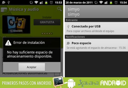 Primeros pasos con Android: Gestión de memoria