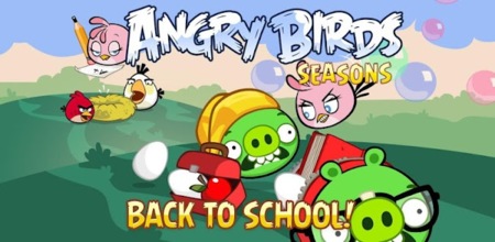 La vuelta al cole llega a Angry Birds Seasons con una nueva alumna: Pink Bird