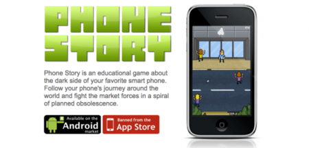 Juego que denuncia explotaciones en la fabricación de móviles es expulsado de la App Store y como venganza aparece en el Android Market