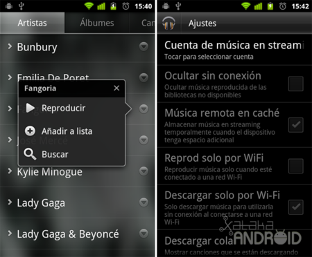 Se filtra el nuevo reproductor de Música de Android