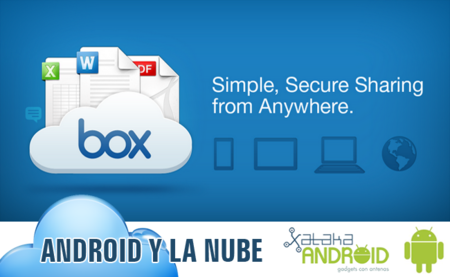 Android en la nube: Box