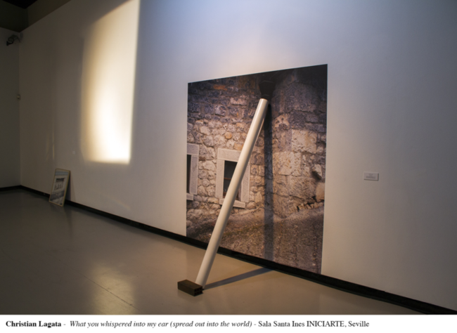 Christian Lagata What You Whispered Into My Ear Spread Out Into The World Sala Santa Ines Iniciarte Seville Web 768x560