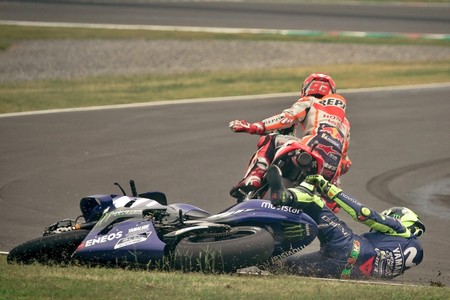 Marc Marquez Valentino Rossi Motogp Argentina 2018