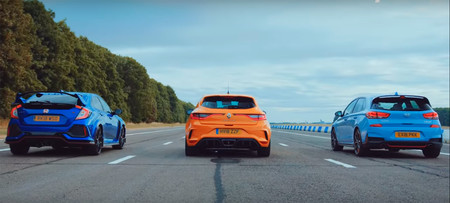 Honda Civic Type R vs Renault Megane R.S. vs Hyundai i30N: ¿cuál gana?