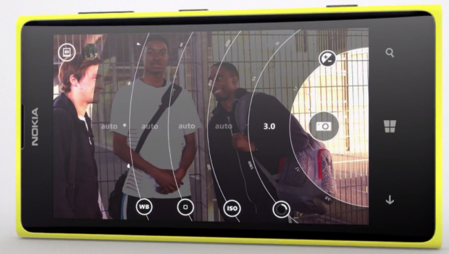 Interfaz Nokia Pro Cam