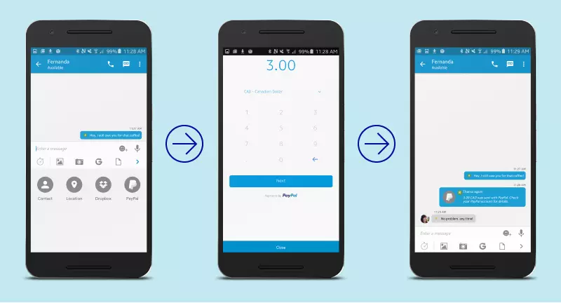 BBM estrena los pagos entre amigos a través de PayPal
