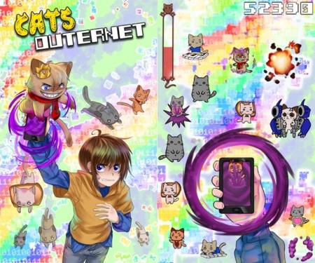 Cats Outernet trae una invasión de gatos que debes devolver a Internet