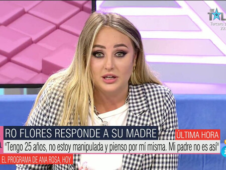 Rocio Flores Destrozada Paraliza Ana Rosa Con Un Mensaje A Su Madre Rocio Carrasco