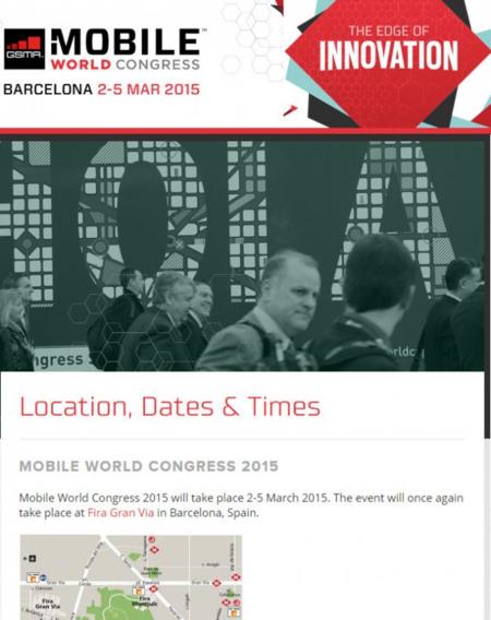 Android en el Mobile World Congress 2015 - Día 0