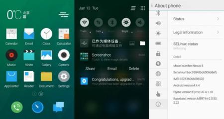 Filtrada la beta de FlymeOS 4 de Meizu para los Nexus 5 de Google