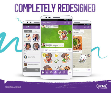 Viber 5.0 para Android estrena las videollamadas y nueva interfaz