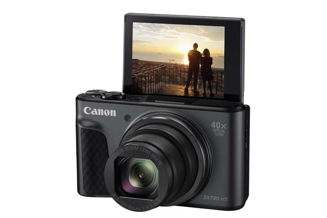 Powershot Sx730 Hs Bk Fsl Screen Up180